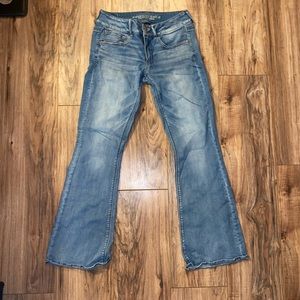 American eagle super stretch bootcut jeans
